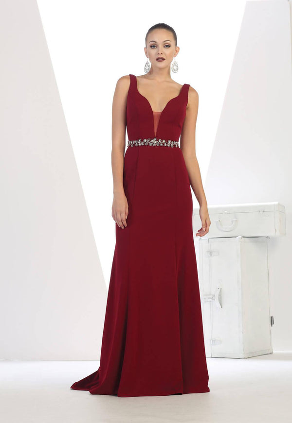 Long Plus Size Formal Evening Prom Dress