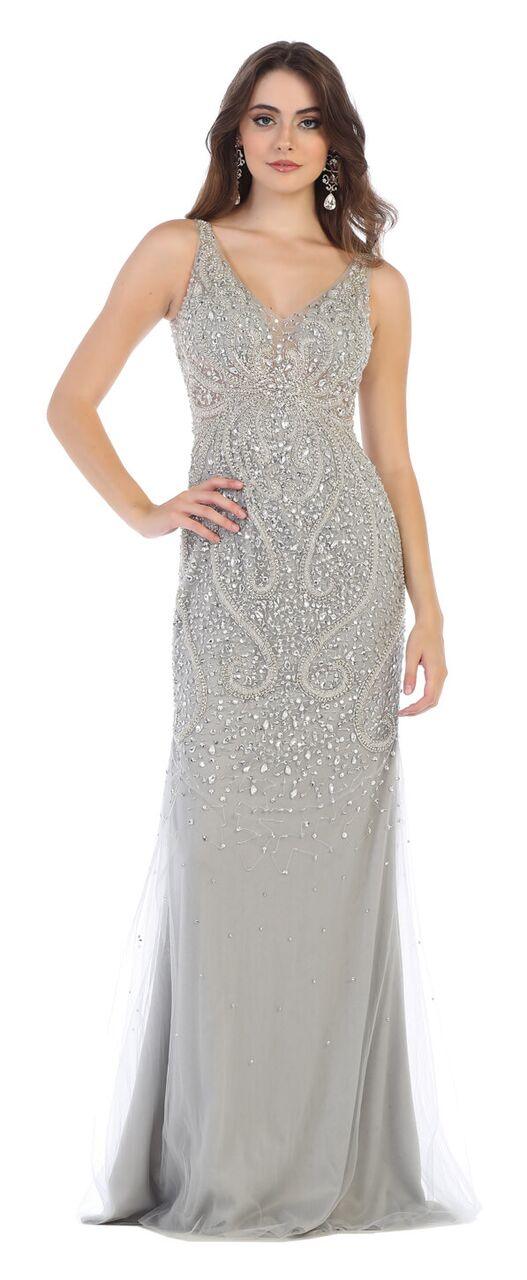 Long Plus Size Formal Prom Dress Evening Gown