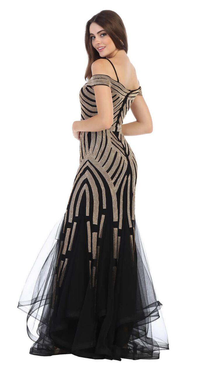 Long Plus Size Prom Dress Evening Formal Gown - The Dress Outlet May Queen