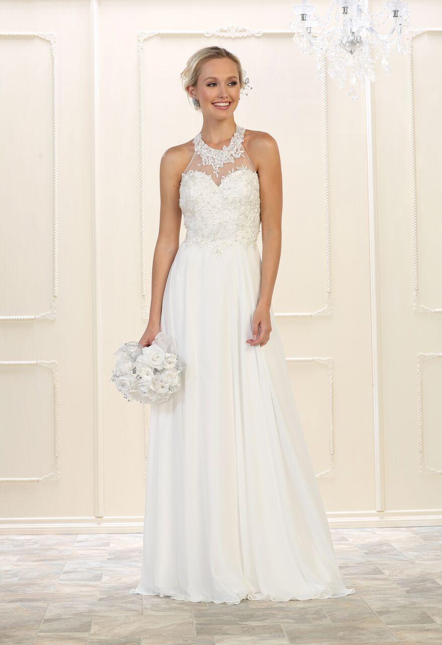 Long Plus Size Prom Dress Formal Evening Gown - The Dress Outlet May Queen