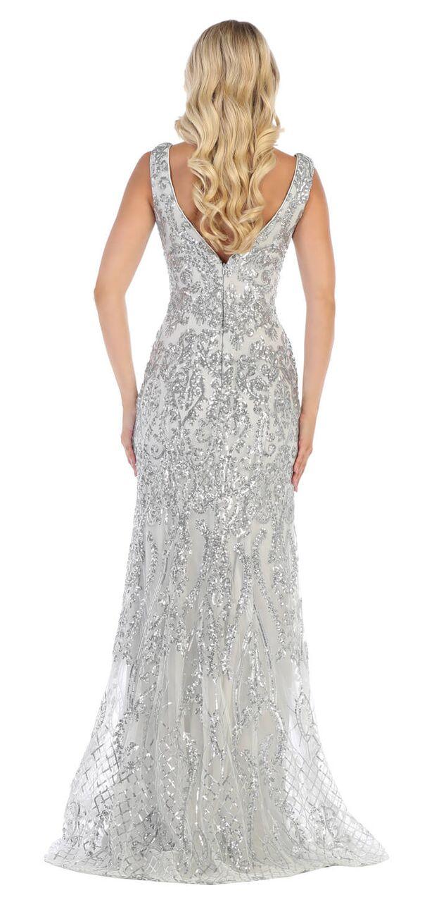 Long Plus Size Prom Dress Formal Evening Gown - The Dress Outlet May Queen