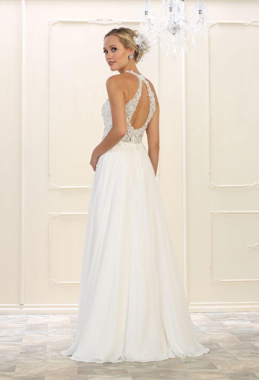Long Plus Size Prom Dress Formal Evening Gown - The Dress Outlet May Queen