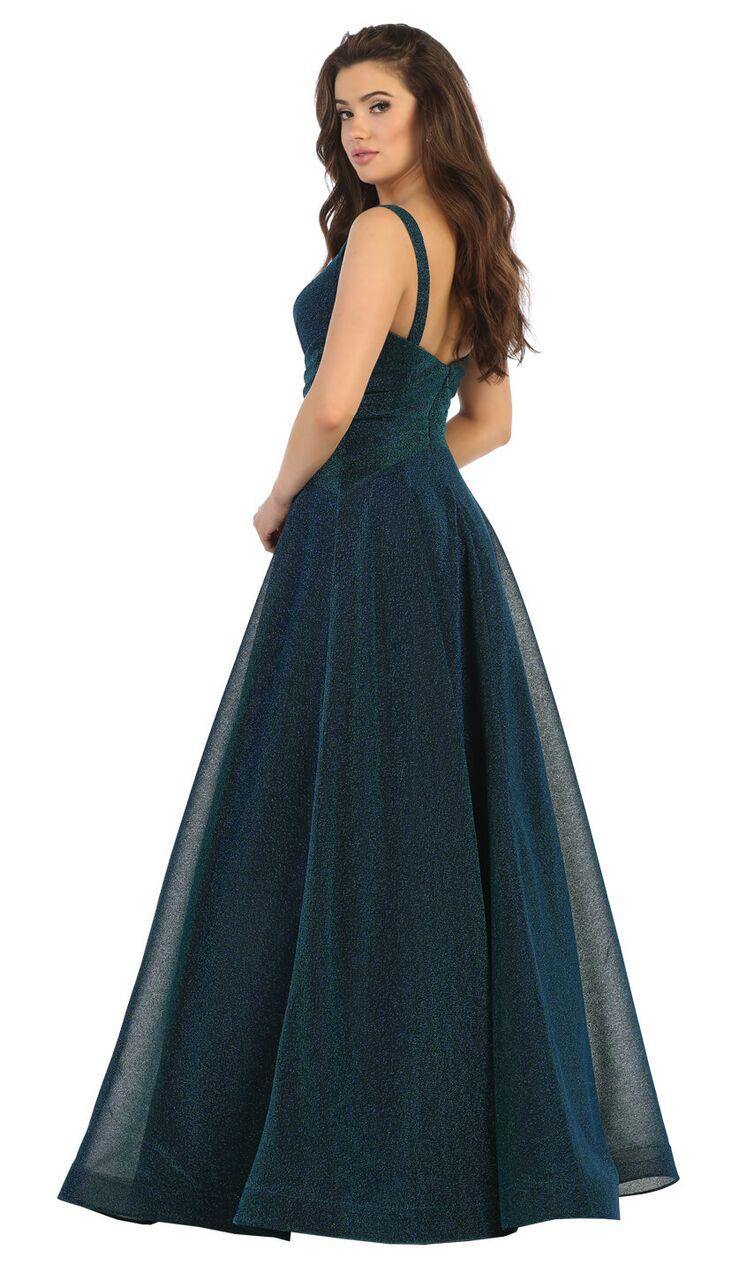 Long Plus Size Prom Dress Formal Evening Gown - The Dress Outlet May Queen