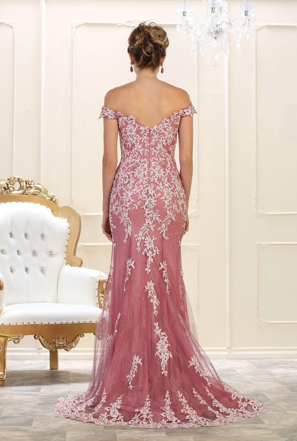 Long Plus Size Prom Dress Formal Gown - The Dress Outlet May Queen