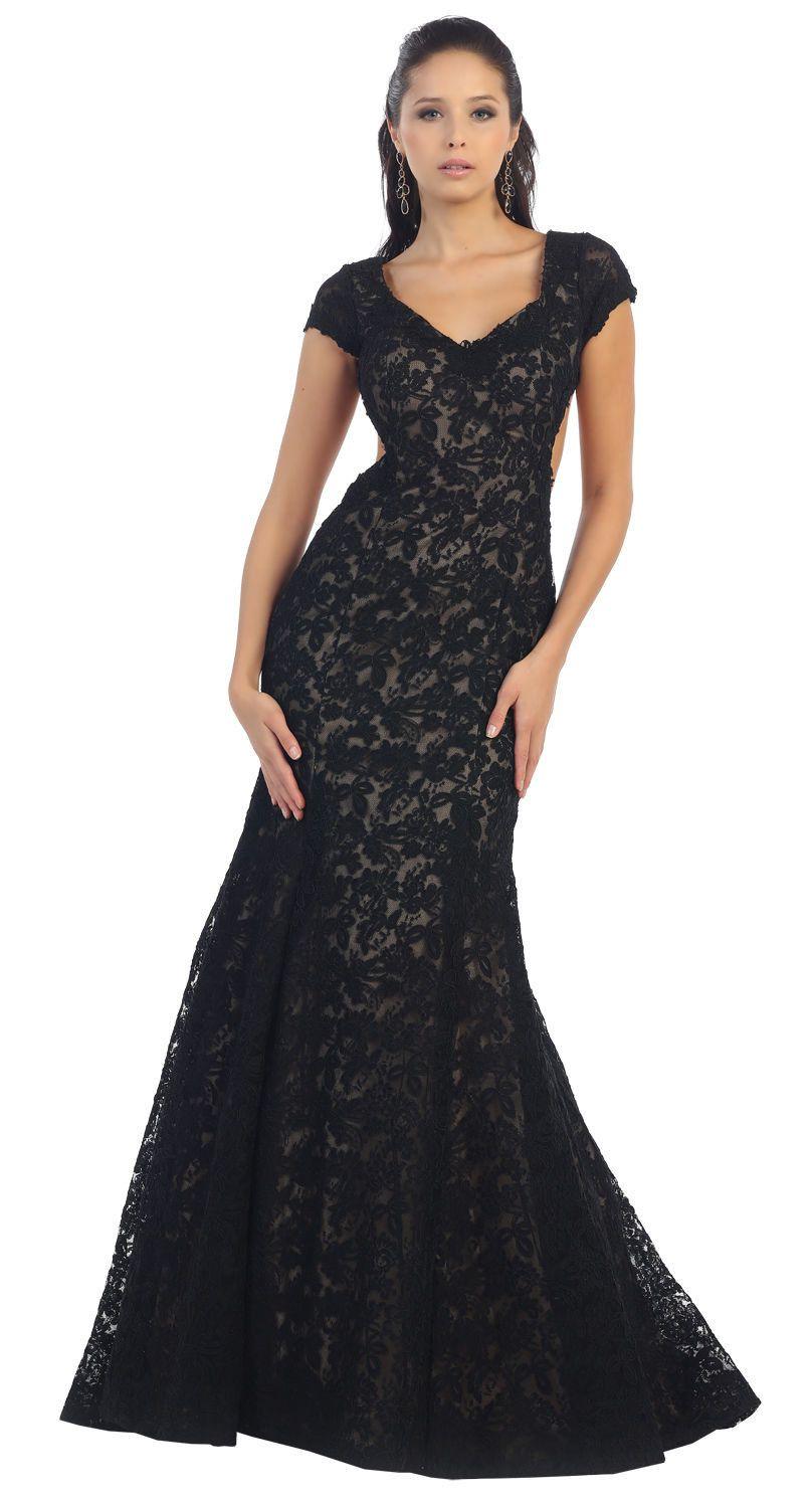 Long Prom Dress Ballgown Evening Gown Groom - The Dress Outlet May Queen