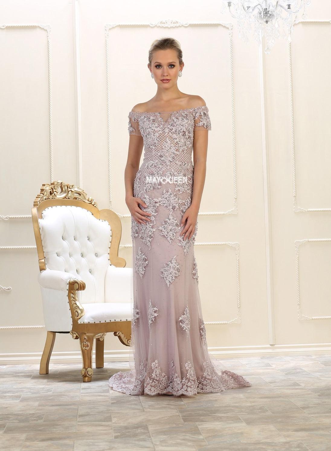 Long Prom Dress Evening Gown Formal - The Dress Outlet May Queen