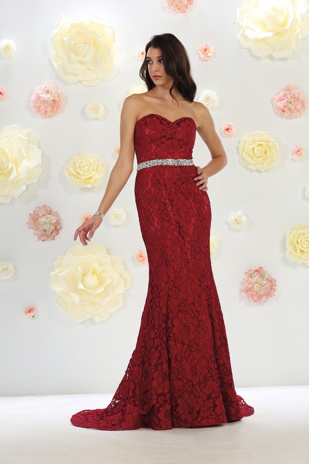 Long Prom Dress Evening Gown Formal - The Dress Outlet May Queen