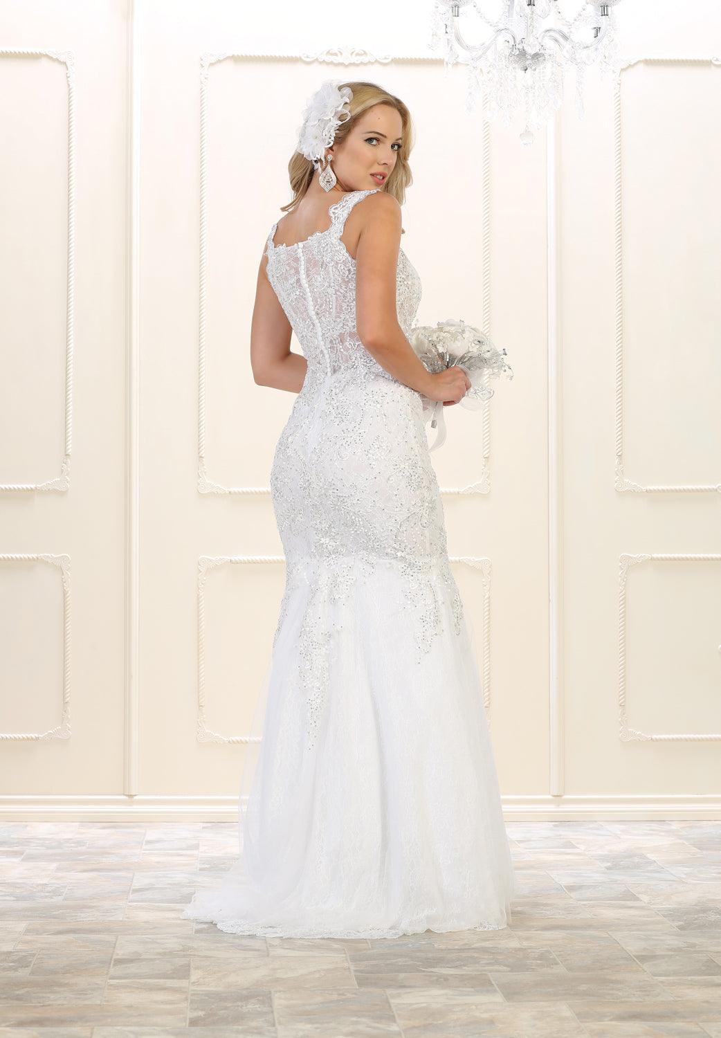 Long Prom Dress Evening Gown Plus Size Formal - The Dress Outlet May Queen