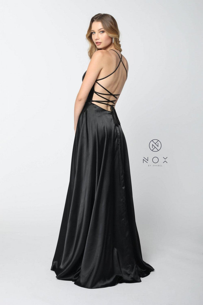 Sexy Black Evening Dress with Long Sleeves,Black Gala Dress with Train,Black Prom Dress Y1909