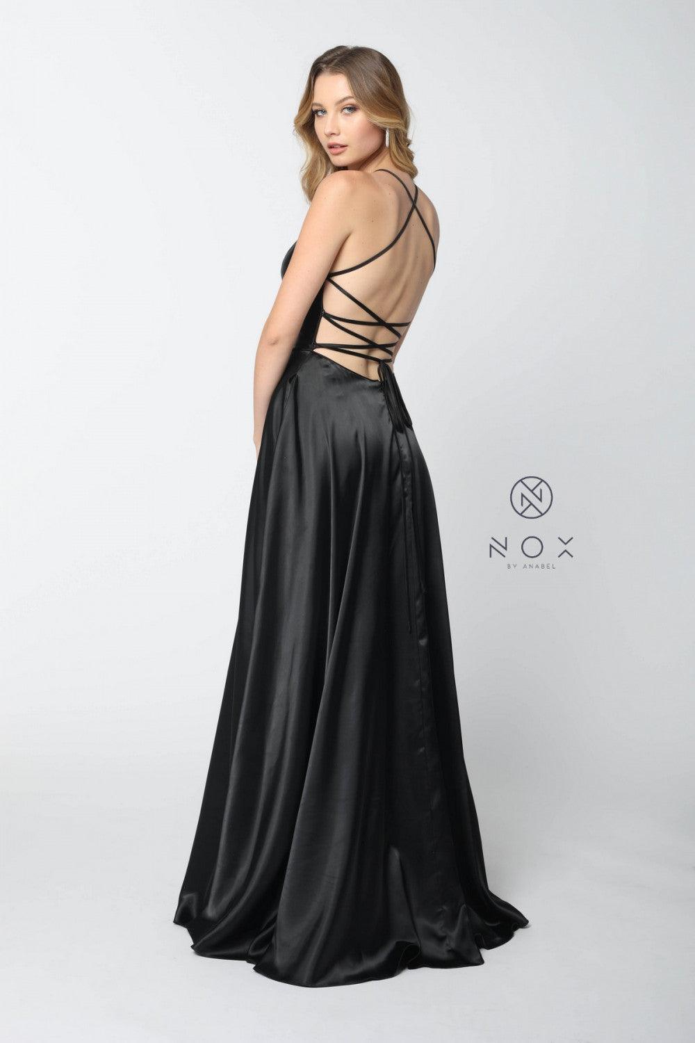 Long Prom Dress Evening Gown Prom Dress - The Dress Outlet Nox Anabel