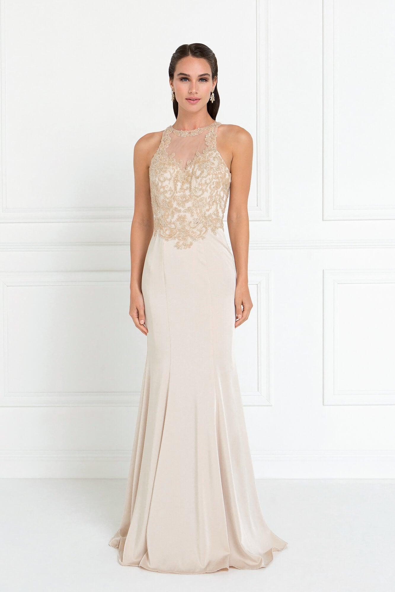 Long Prom Dress Evening Mermaid Gown - The Dress Outlet Elizabeth K