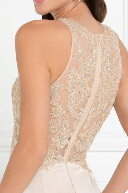Long Prom Dress Evening Mermaid Gown - The Dress Outlet Elizabeth K