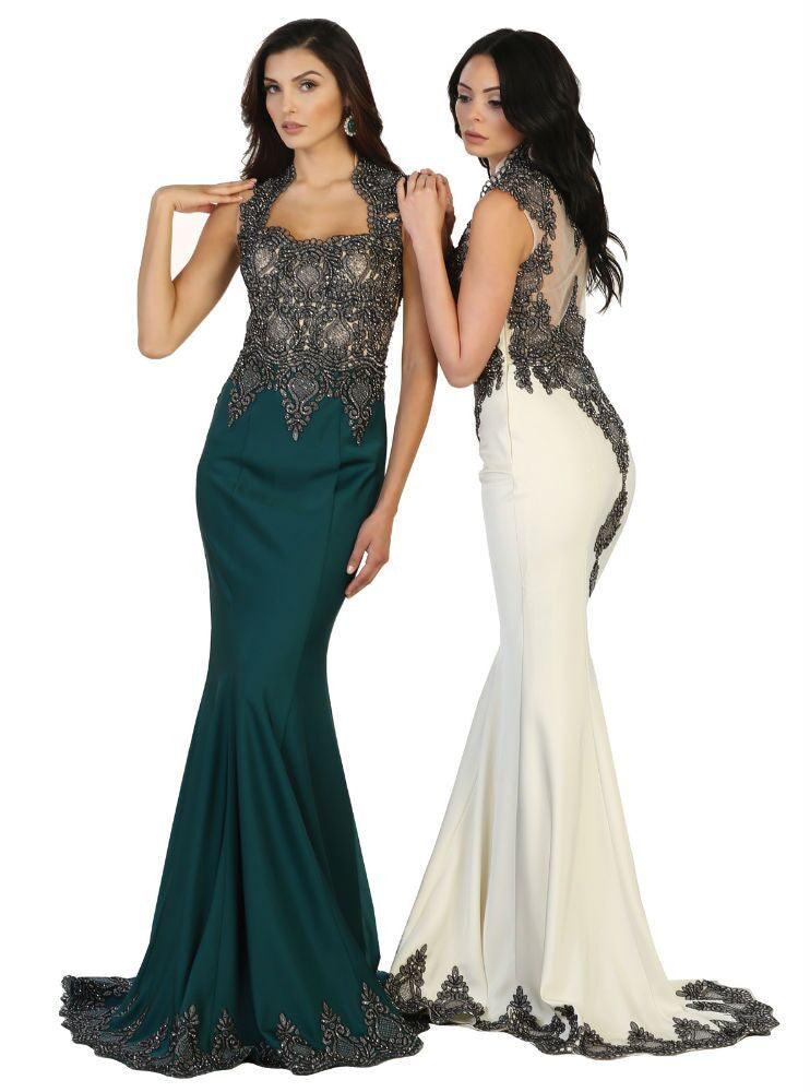 Long Prom Dress Evening Party Formal Gown - The Dress Outlet May Queen