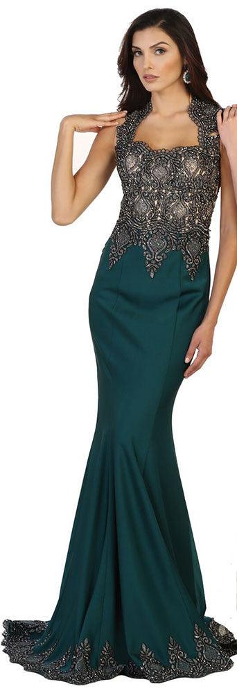 Long Prom Dress Evening Party Formal Gown - The Dress Outlet May Queen