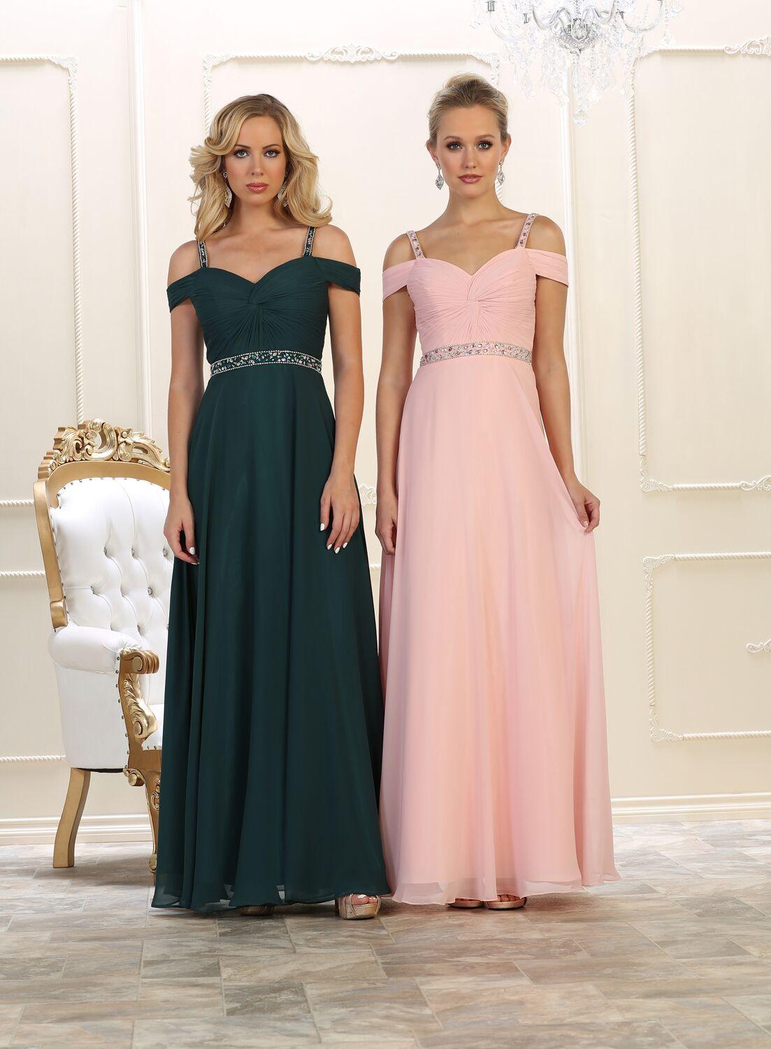 Long Prom Dress Evening Party Gown - The Dress Outlet May Queen