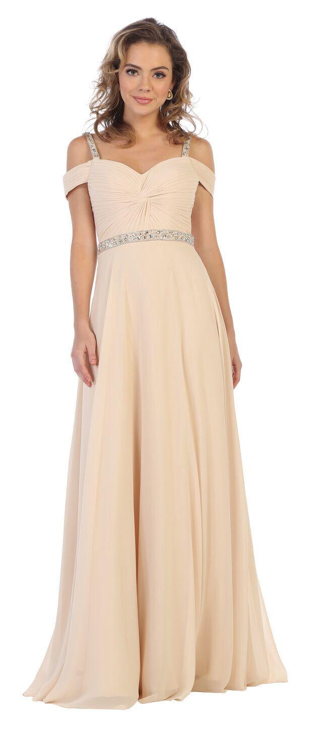 Long Prom Dress Evening Party Gown - The Dress Outlet May Queen