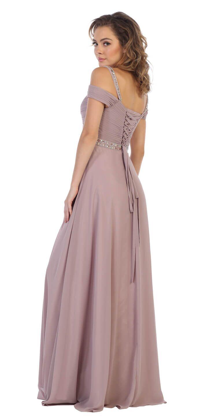 Long Prom Dress Evening Party Gown - The Dress Outlet May Queen