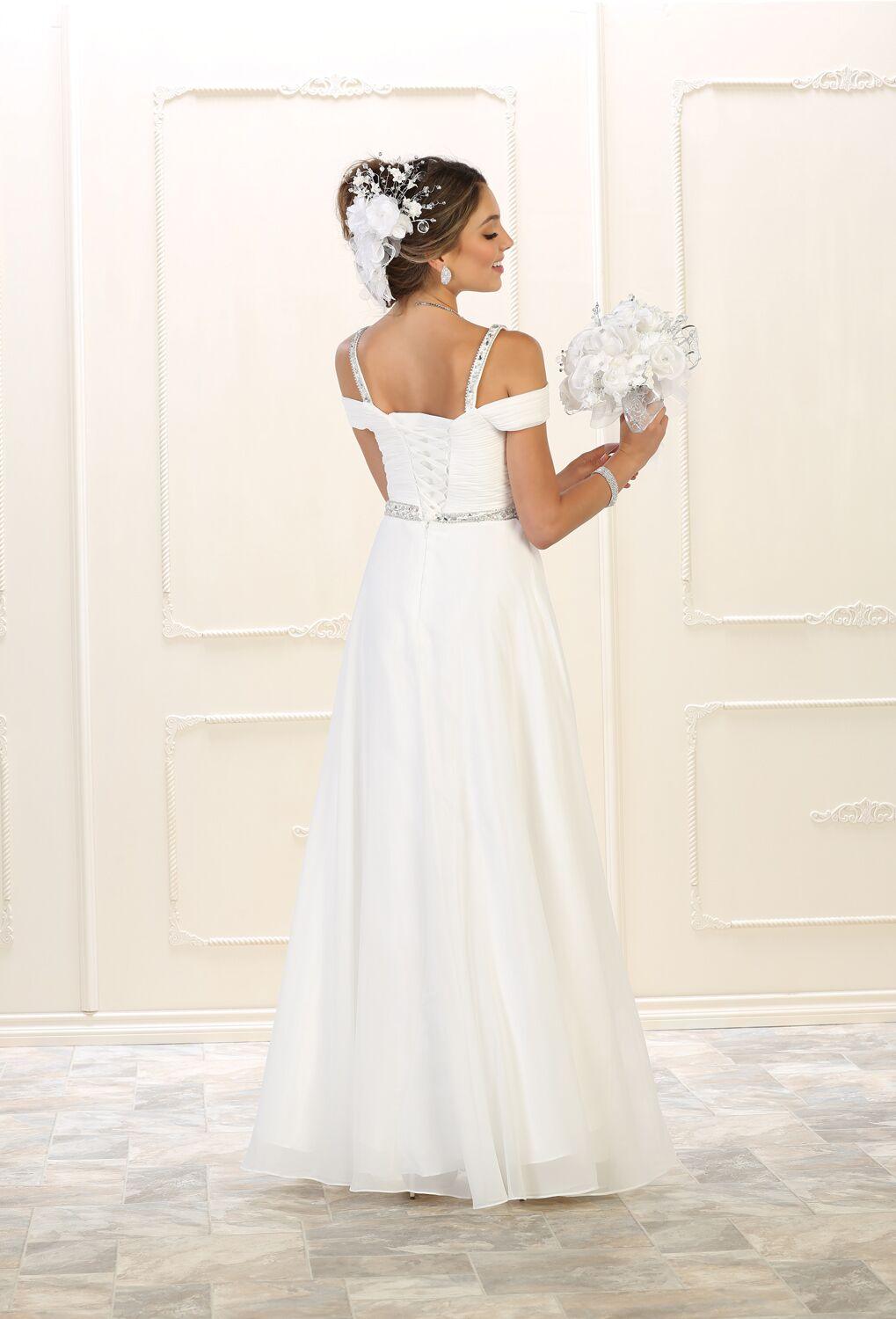 Long Prom Dress Evening Party Gown - The Dress Outlet May Queen