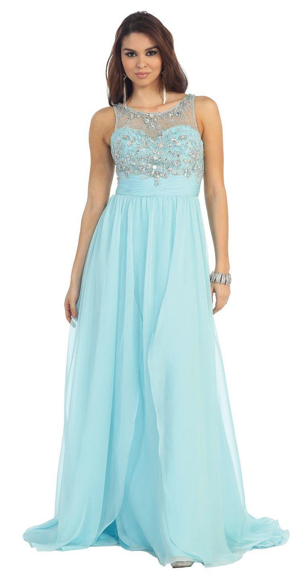 Long Prom Dress Formal Evening Gown