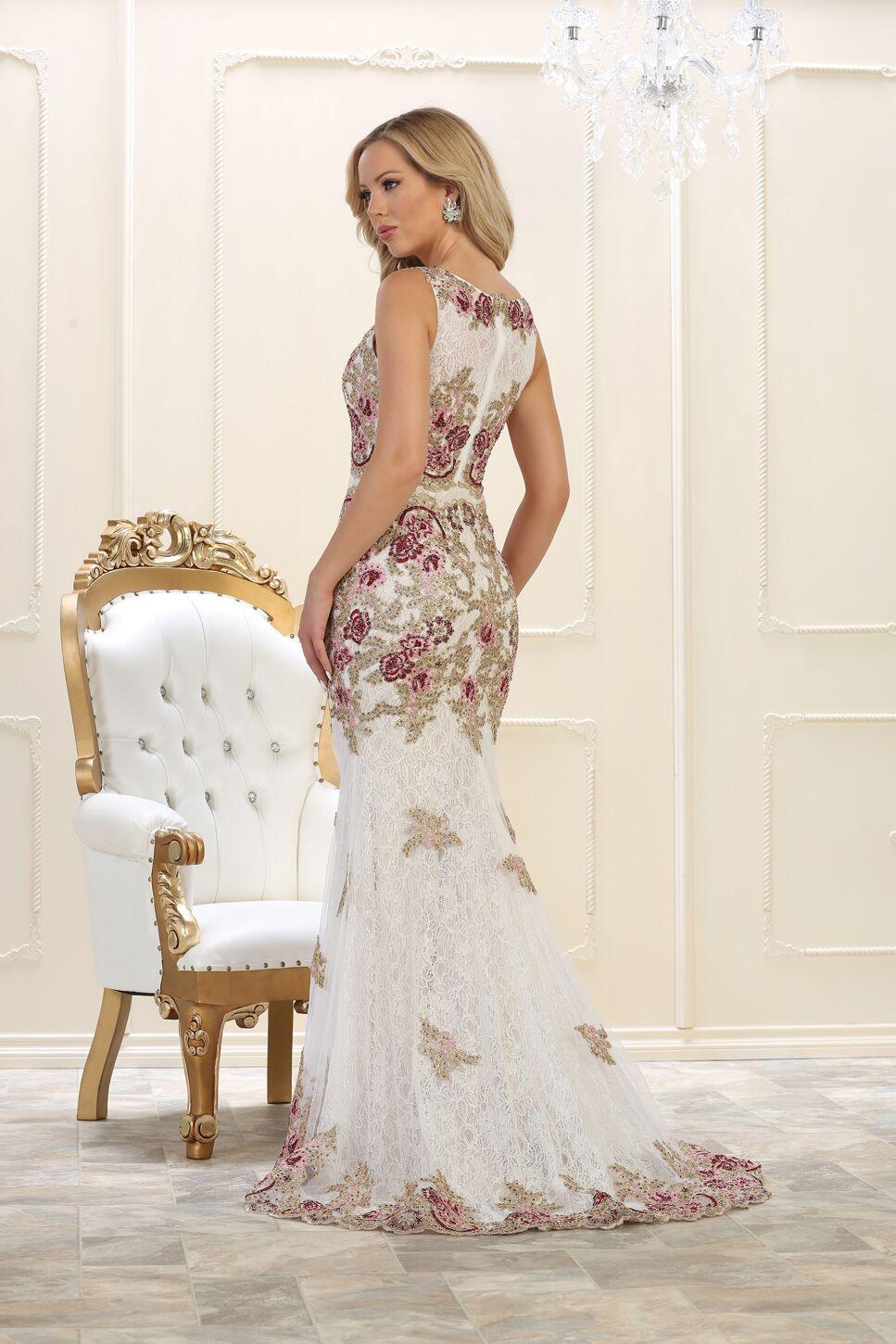 Long Prom Dress Formal Evening Gown - The Dress Outlet May Queen