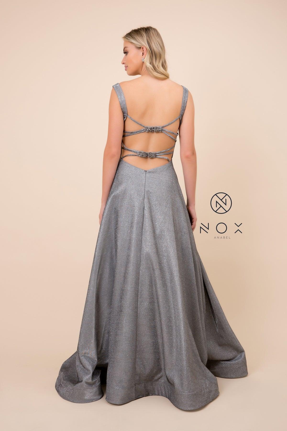Long Prom Dress Formal Evening Gown - The Dress Outlet Nox Anabel