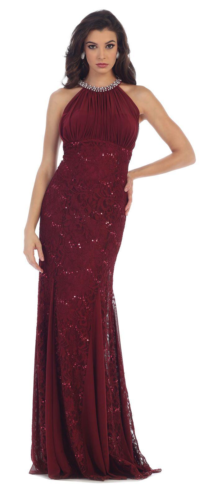Long Prom Dress Formal Evening Gown - The Dress Outlet May Queen