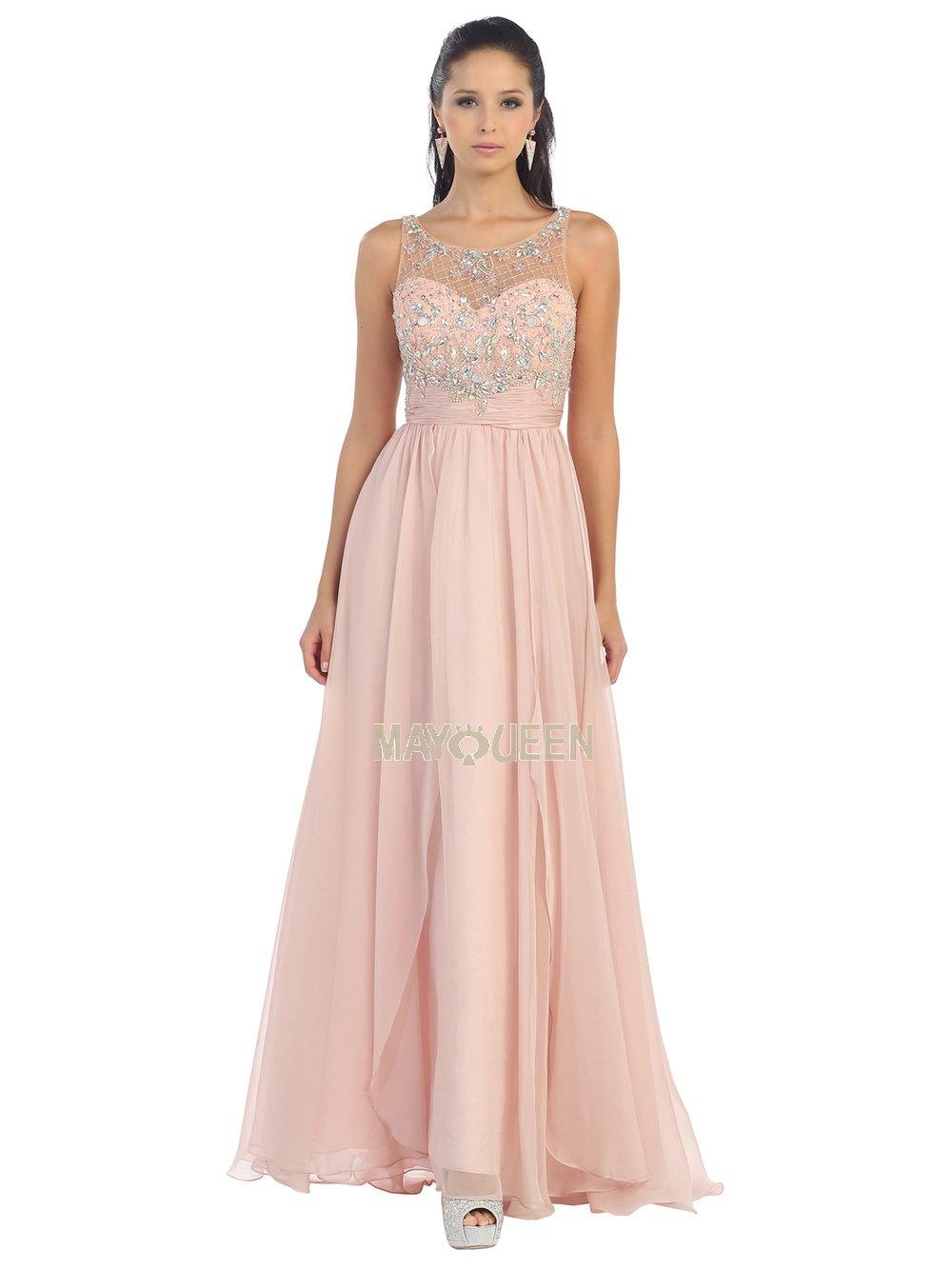 Long Prom Dress Formal Evening Gown - The Dress Outlet May Queen