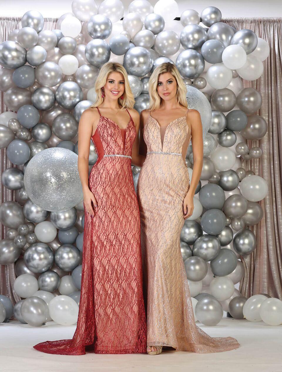 Long Prom Dress Formal Evening Party Gown - The Dress Outlet May Queen