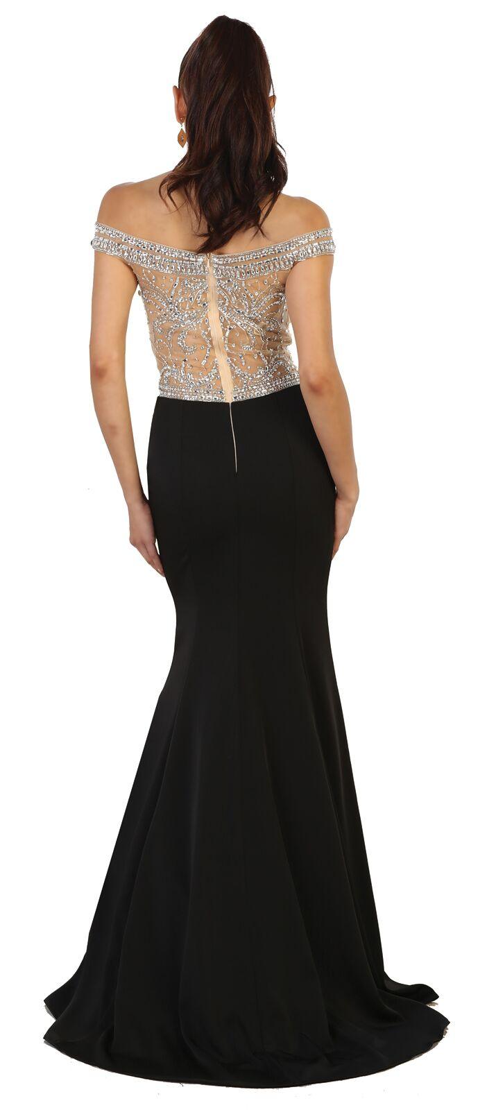 Long Prom Dress Formal Evening Party Gown - The Dress Outlet May Queen