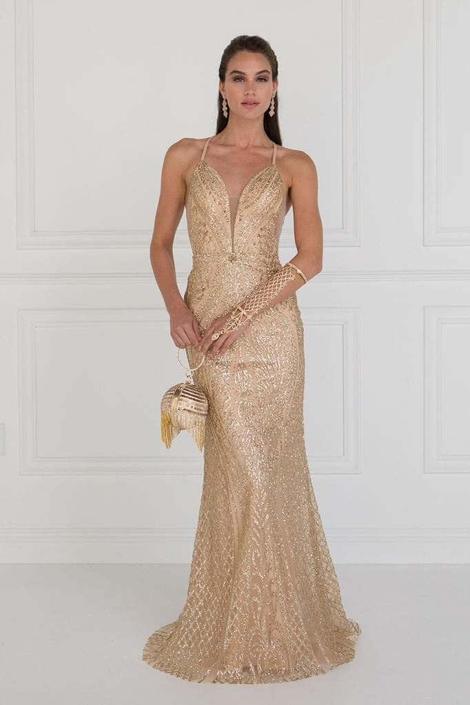 Long Prom Dress Formal  Mermaid Evening Gown - The Dress Outlet Elizabeth K