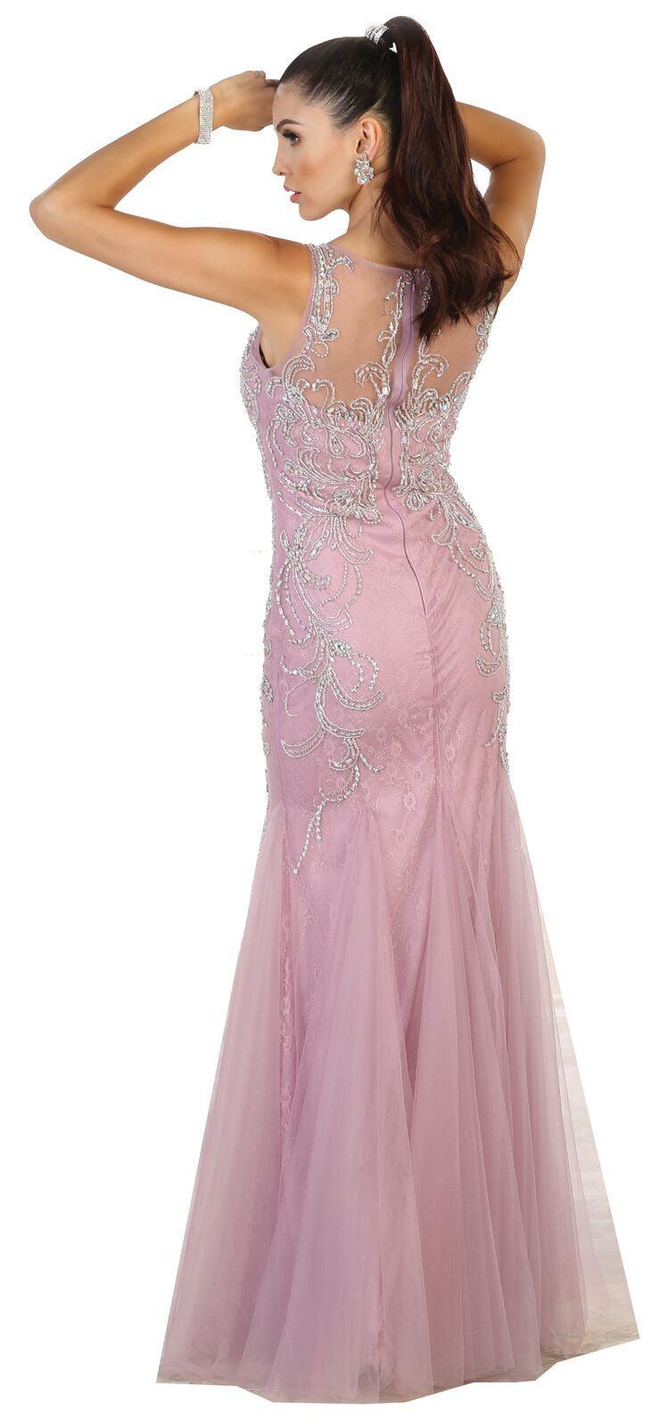 Long Prom Dress Homecoming Evening Party Gown - The Dress Outlet May Queen