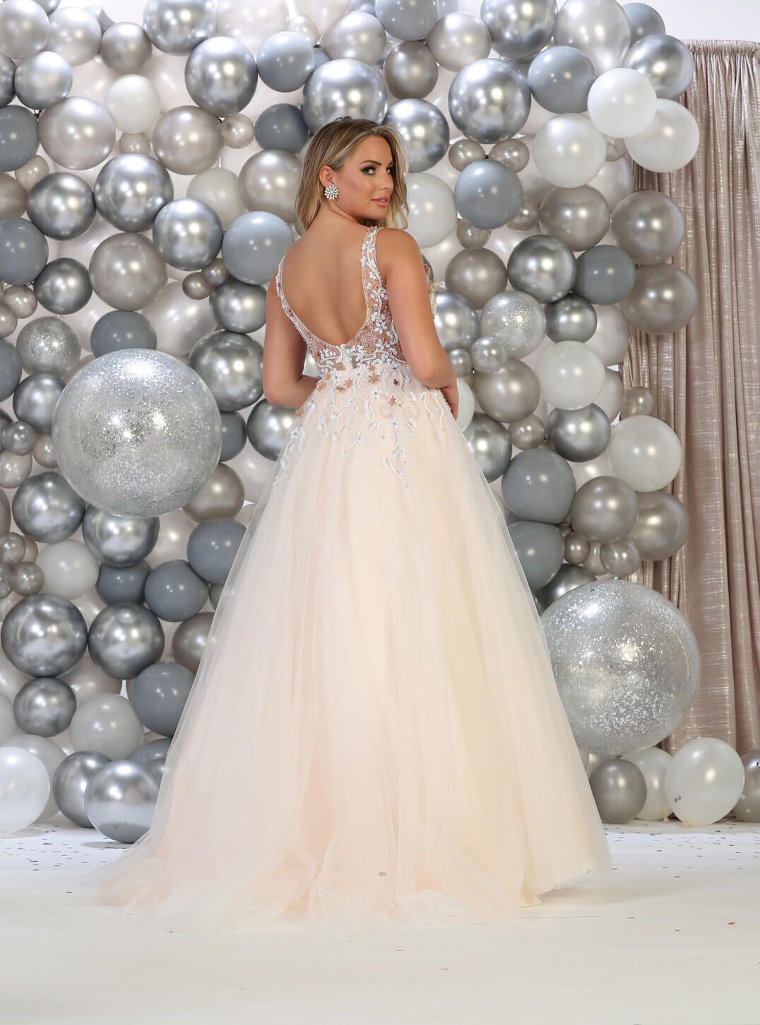 Long Prom Formal Dress Ball Gown - The Dress Outlet May Queen