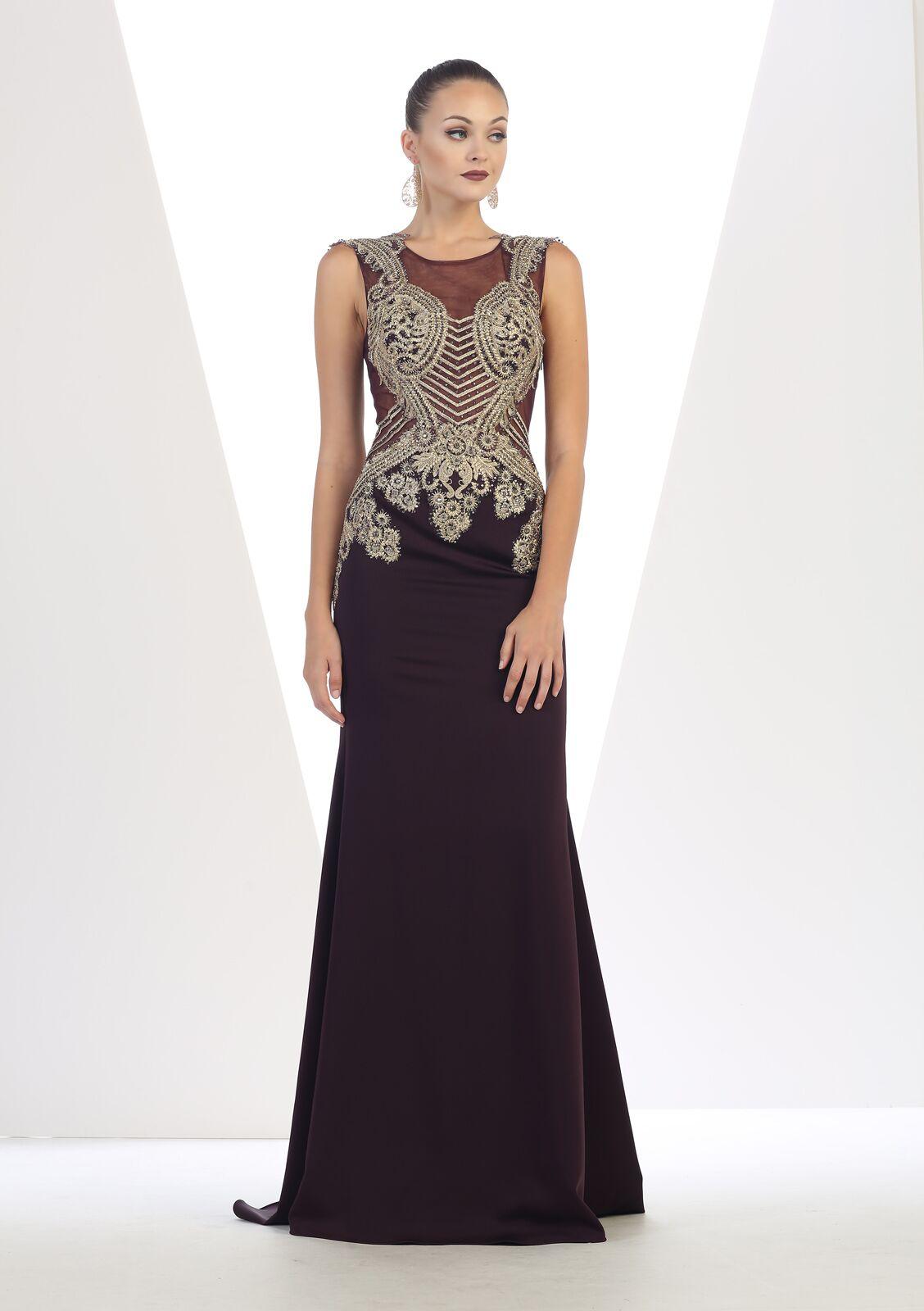 Long Prom Formal Dress Evening Gown - The Dress Outlet May Queen