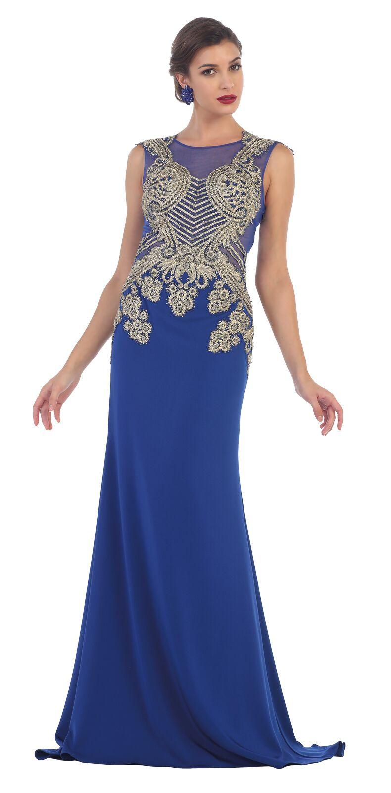 Long Prom Formal Dress Evening Gown - The Dress Outlet May Queen