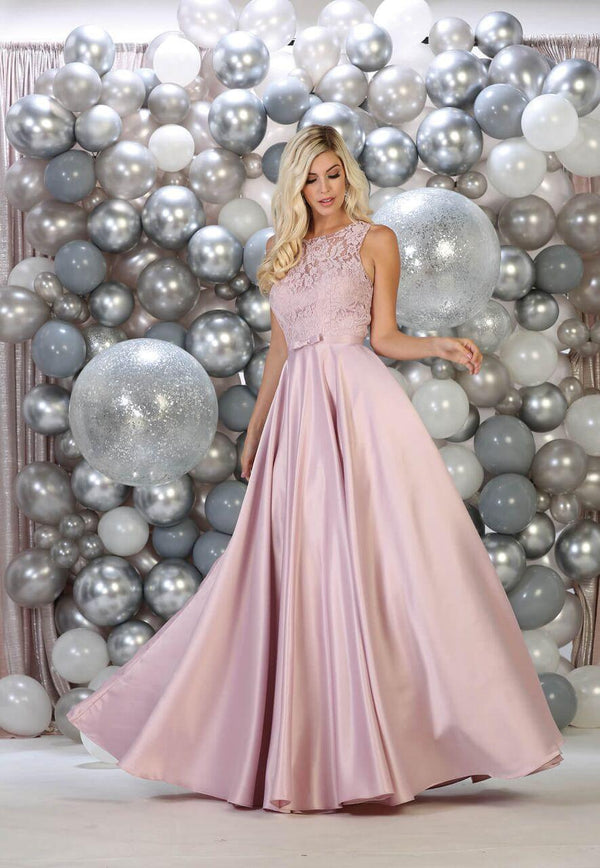 Long Prom Formal Dress Plus Size Ball Gown