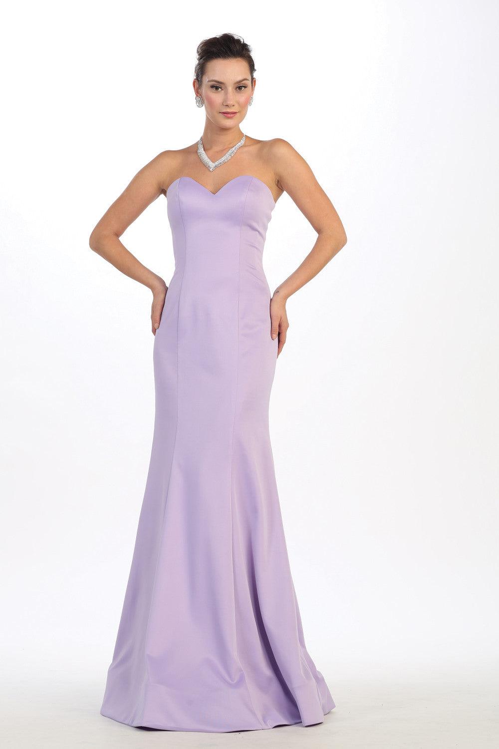 Long Prom Formal Dress Stretchy Plus Size - The Dress Outlet May Queen