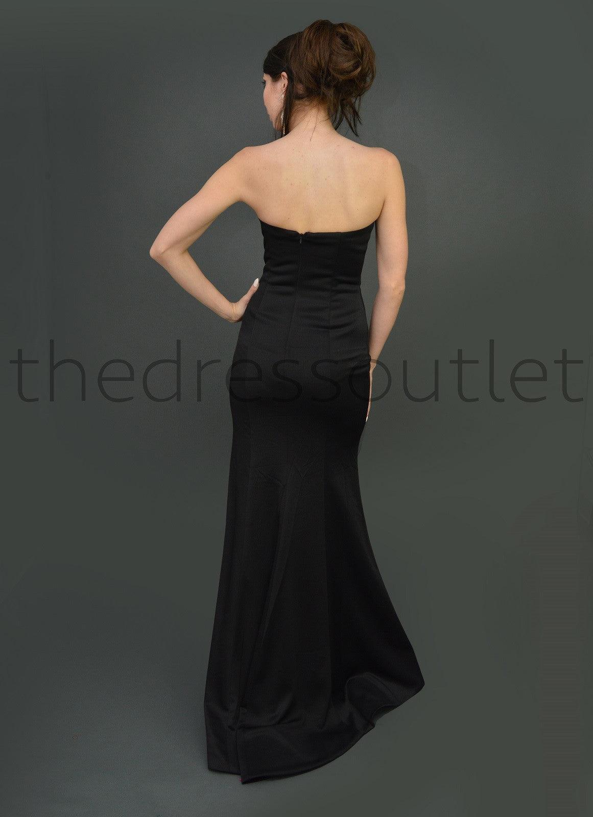 Long Prom Formal Dress Stretchy Plus Size - The Dress Outlet May Queen