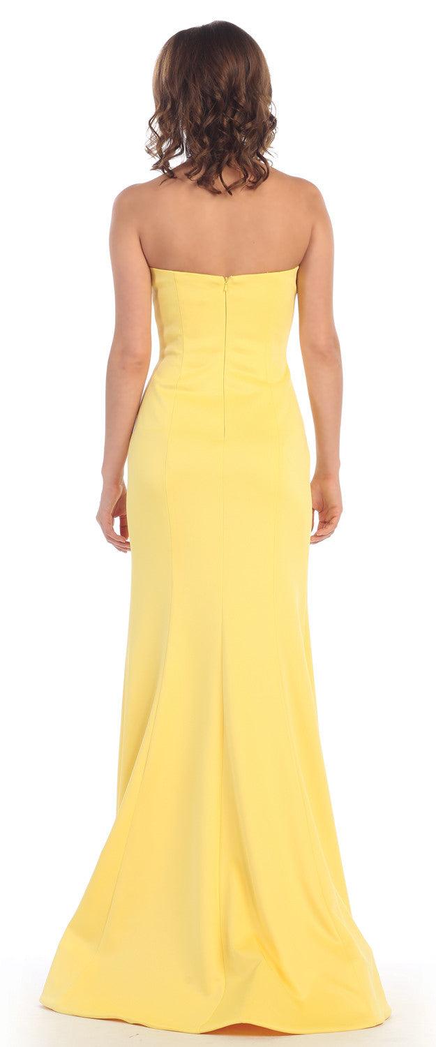 Long Prom Formal Dress Stretchy Plus Size - The Dress Outlet May Queen