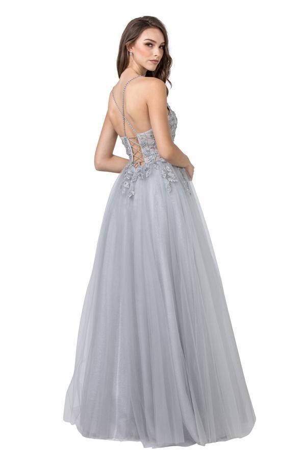 Long Prom Formal Evening Ball Gown - The Dress Outlet