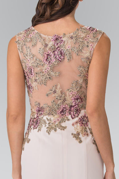 Long Prom Formal Sleeveless Evening Dress - The Dress Outlet Elizabeth K
