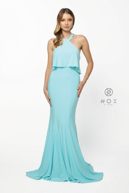 Long Prom Gown Formal Evening Dress Train - The Dress Outlet