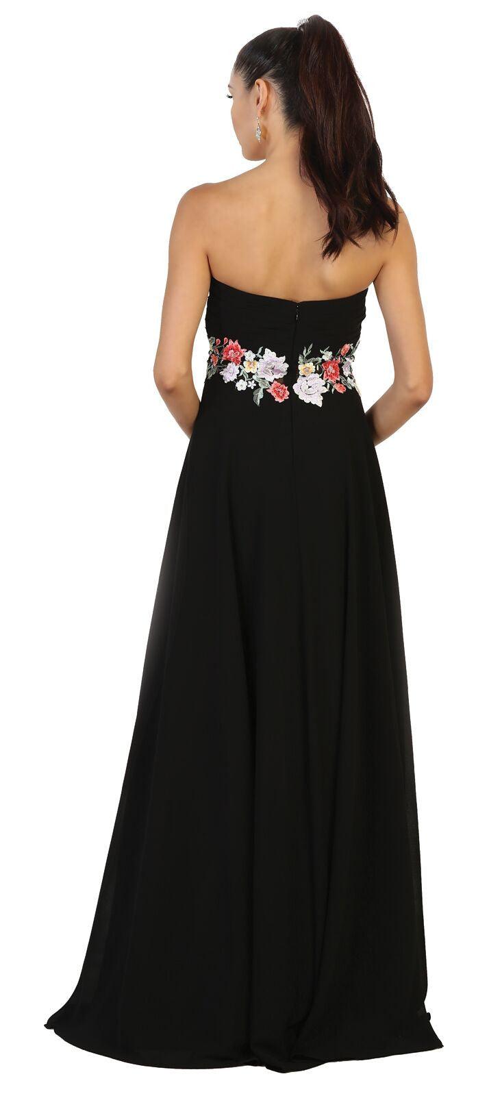 Long Prom Gown Formal Evening Party Dress - The Dress Outlet May Queen