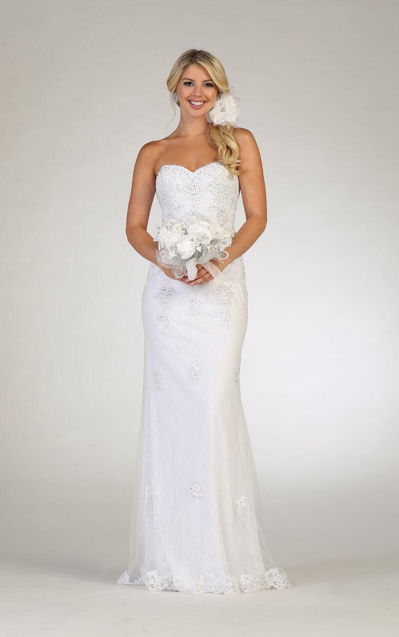 Long Prom Plus Size Dress Formal Gown - The Dress Outlet May Queen