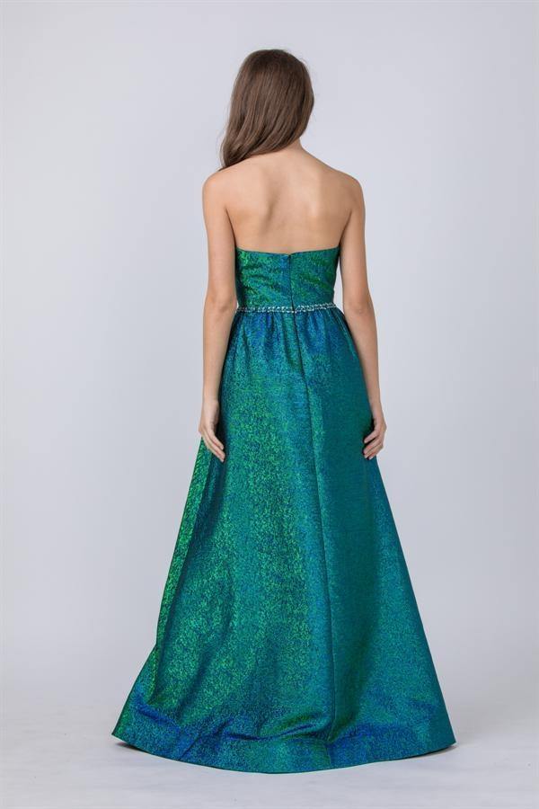 Long Prom Strapless Sweetheart Neckline Formal Gown