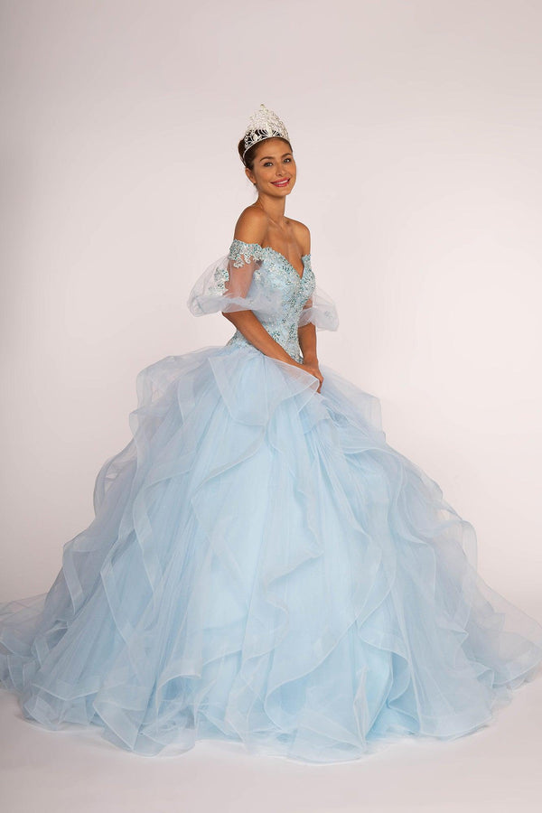 Long Quinceanera Ball Gown Sweet 16