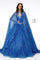 Long Quinceanera Strapless Glitter Ball Gown - The Dress Outlet Elizabeth K