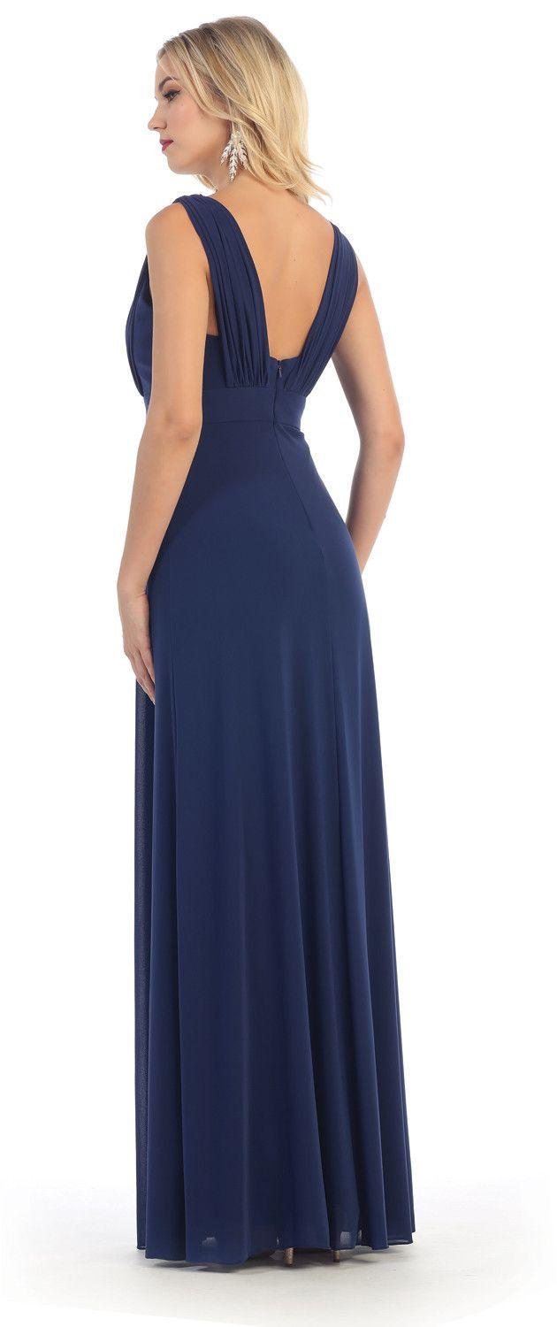 Long Semi Formal Dress Wedding Guests - The Dress Outlet May Queen