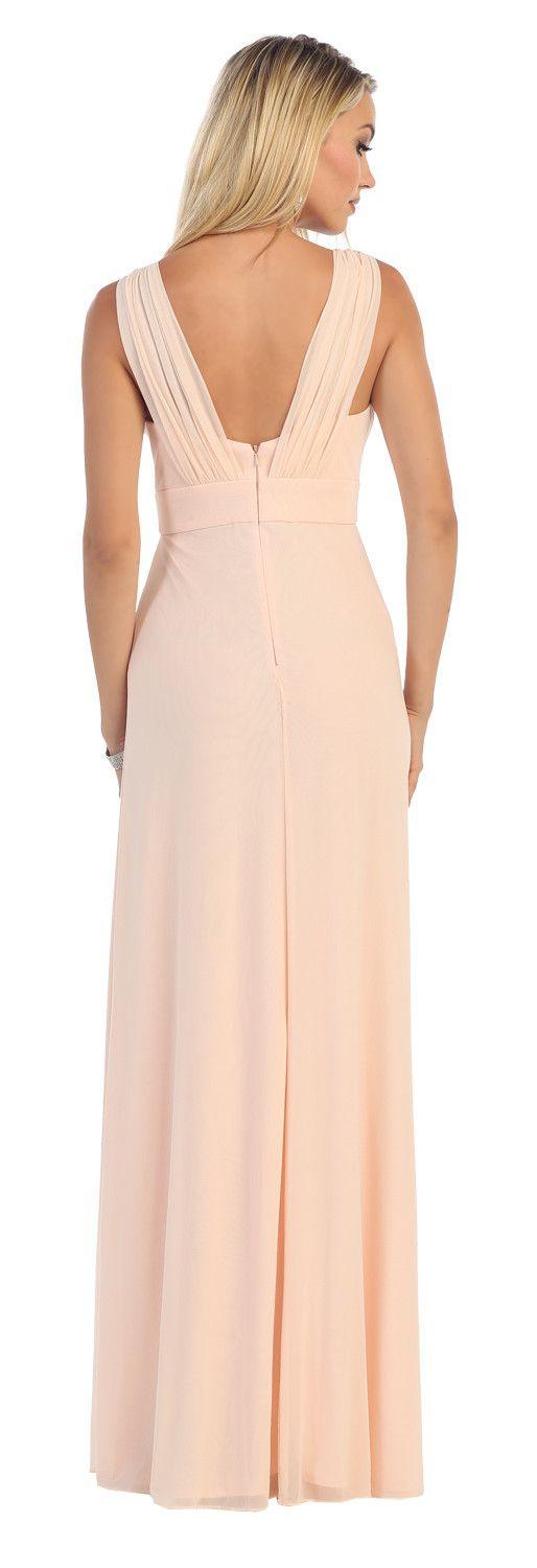 Long Semi Formal Dress Wedding Guests - The Dress Outlet May Queen