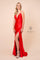 Long Sexy Satin High Slit Prom Dress Evening Gown - The Dress Outlet Nox Anabel