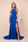 Long Side Slit Formal Dress Prom Evening Gown - The Dress Outlet Nox Anabel